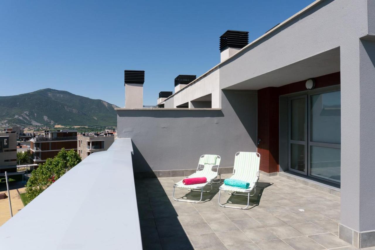 Apartamento Las Margas Golf Pirineo Aragones Sabinanigo Luaran gambar